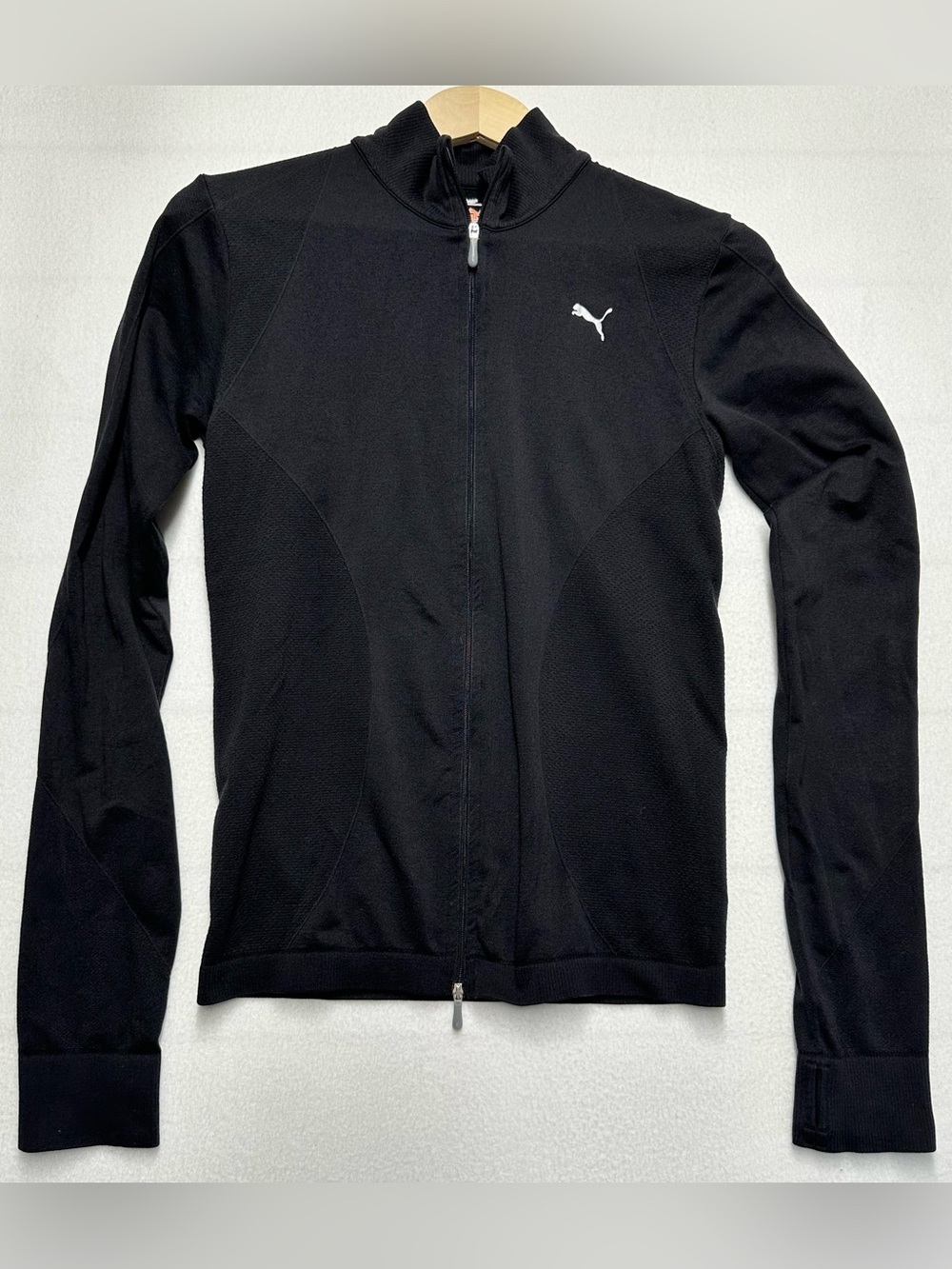Puma Women’s DryCELL Black Full‑Zip Jacket • Moisture‑Wicking Performance Fit M
